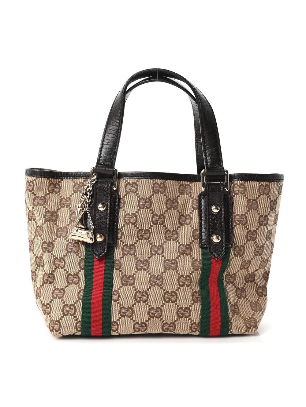 Gucci Small Jolicoeur Tote Dark Brown #327015G62B
